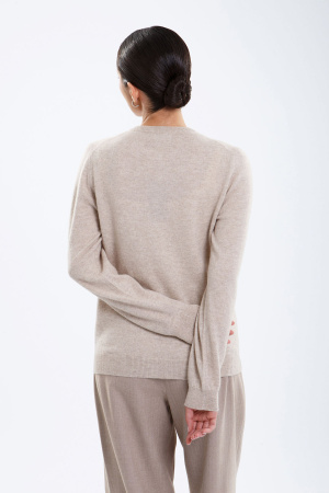 Кардиган жен 08478 (08179) каш Munkh (M-46, 1000 бежево-кор)