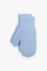 Варежки 30120 каш мунх КХ (F, 520 голубой)