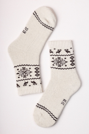 Носки 100% шерсть ТОД (37-39, в ассортименте)