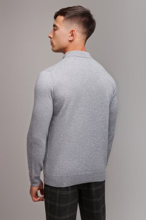 Сорочка муж на пугов KM010140 гоби (S-44, 148 светло-серый)