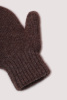 Варежки дет 100% ТОД (1, шоколадный)