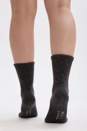 Носки 70% шерсть ТОД (34-36, графитовый)