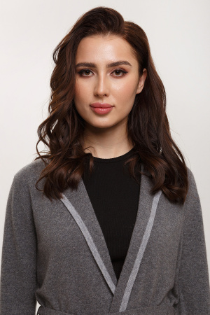 Кардиган жен 08365 каш мунх (S-44, 74/148 сер*св-сер)