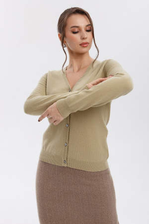 Кардиган жен КW024344 гоби (M-46, 28 паст-трав)