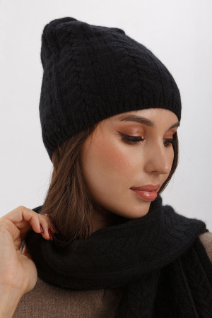 Шарф KW211621 гоби (F, 1481 черн)