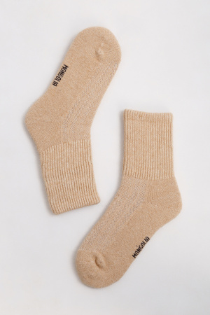 Носки 70% шерсть ТОД (34-36, бежевый )