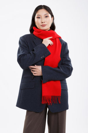 Шарф шерсть WDL62057 БлюСкай (180*30, 5500 красн)