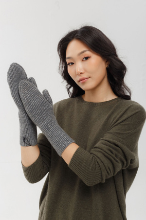 Варежки КW190492 гоби (F, 74/люрекс)