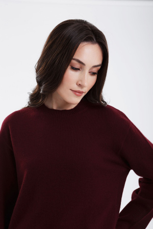 Джемпер жен 01-25-200-ОС Гоеол (2XL-52, 1327 темно-борд)