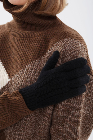 Перчатки 31121 кашемир КХ (F, 81 черный)