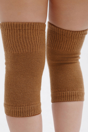 Наколенники короткие 70% шерсть ТОД (F, рыжий)