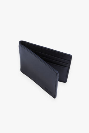 Кошелек кожанный (формат альб) AMW2501 MARIS (F, черный)