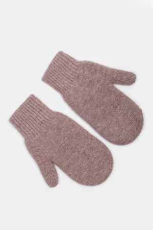 Варежки дет 70% ТОД (1, коричневый )