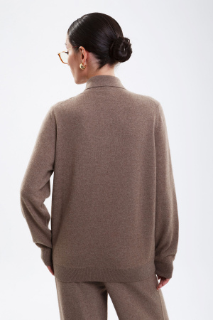 Кардиган жен 08394 каш Munkh (M-46, 57 коричневый)