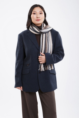 Шарф каш ХA19004z БлюСкай (180*20, 7, multicolor)