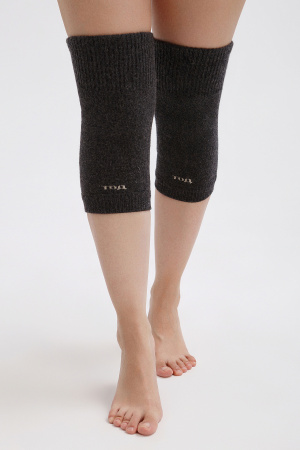 Наколенники короткие 70% шерсть ТОД (F, графитовый)