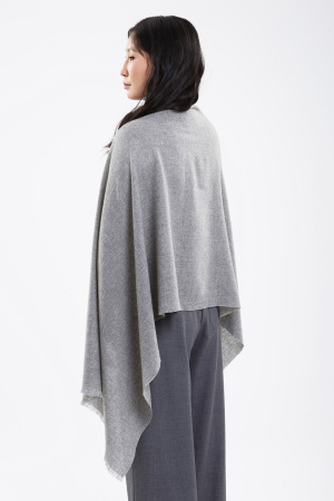 Палантин кашем WF57048 БлюСкай  (180*70, 1250 сер)