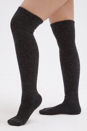 Гольфы 70% шерсть ТОД (F, графитовый)