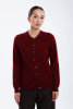 Кардиган жен 08478 (08179) каш Munkh (M-46, 46 бордовый)
