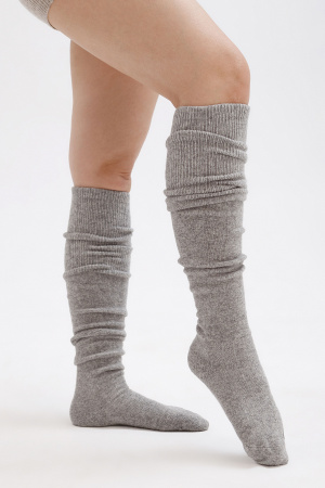 Чулки 70% шерсть ТОД (F, серый)