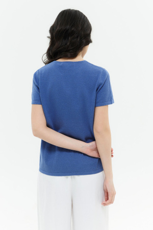 Джемпер жен хлопок+каш HAD22057L БлюСкай (XL-50, 247 син)