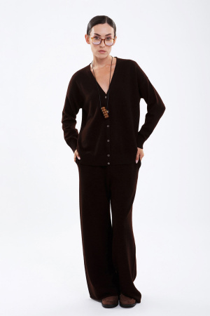 Кардиган жен 08397 каш мунх (M-46, 221 шоколад)