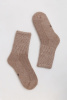 Носки 70% шерсть ТОД (34-36, коричневый )