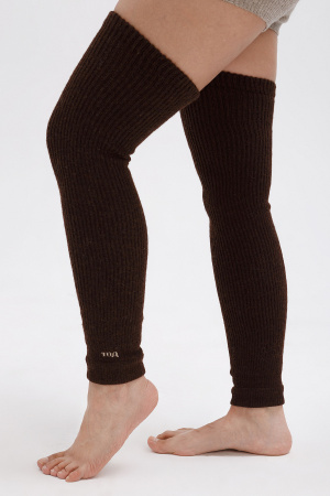 Гетры 70% шерсть ТОД (F, шоколадный)