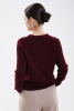 Кардиган жен 07-25-200-ОС Гоеол (M-46, 1327 темно-борд)