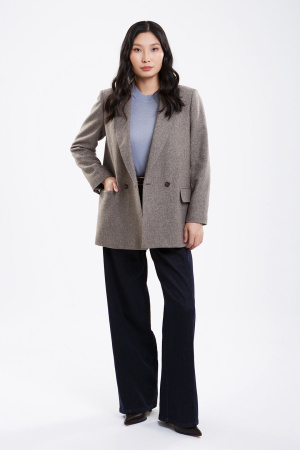 Топ (майка) шелк+каш 103-0221-006 Хан Богд (M-46, 3191 Серо-голубой)