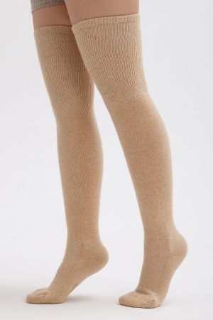 Чулки 70% шерсть ТОД (F, бежевый )