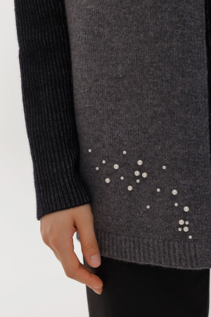 Шарф 16-23-210-ОС Гоеол (160*22, 74 темно-серый)