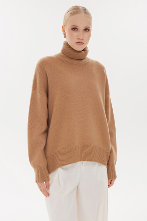 Свитер жен 12159 каш Мунх (XL-50, 1327 песочный)