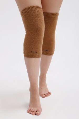 Наколенники длинные 70% шерсть ТОД (F, рыжий)
