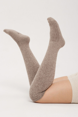 Гольфы 100% шерсть ТОД (F, коричневый )