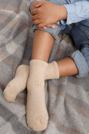 Носки дет 70% шерсть ТОД (1, бежевый )