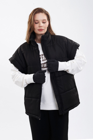 Перчатки взрослые 70% шерсть ТОД (1, графитовый)