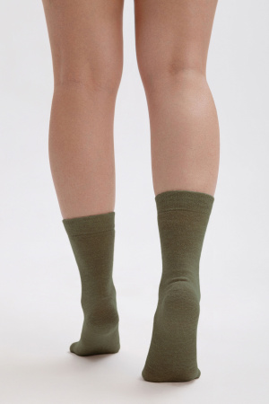 Носки 70% шерсть   (41-43, хаки)