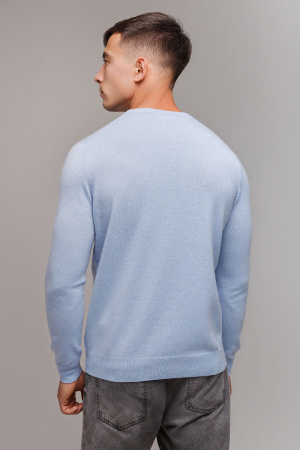 Джемпер муж КМ040800 (420169WE (416014)) гоби (S-44, 520 голубой)