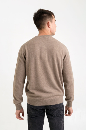 Джемпер муж КМ040800 (420169WE (416014)) гоби (M-46, 57 коричневый)