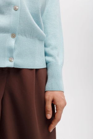 Кардиган жен 08302 мунх (XL-50, 430 аква)