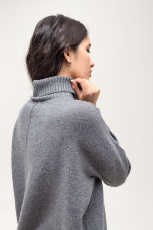 Свитер жен 12072 каш Мунх (M-46, 74 серый)