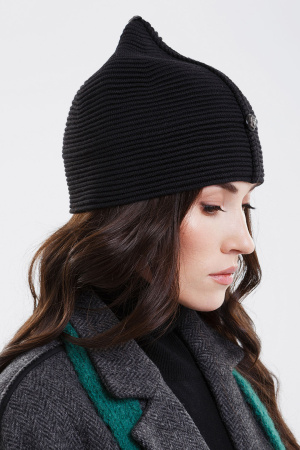 Шапка 2533 КЖ (F, черный)