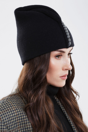Шапка 2528 КЖ (F, черный)