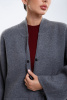 Кардиган жен каш 08384 Munkh (XL-50, 74 серый)