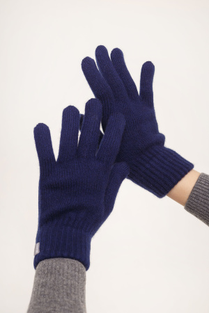 Перчатки 31100 кашемир мунх (F, 85 темно-синий)