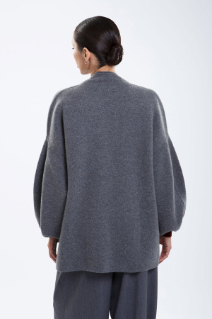 Кардиган жен каш 08384 Munkh (XL-50, 74 серый)