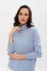 Свитер жен 12072 каш Мунх (M-46, 520 голубой)