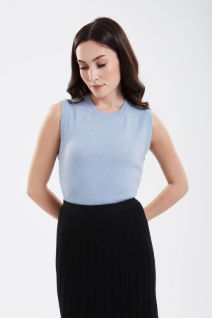 Жилет жен KW030190 гоби (S-44, 520 голубой)