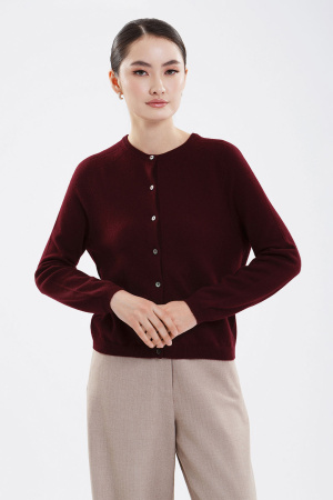 Кардиган жен 07-25-200-ОС Гоеол (2XL-52, 1327 темно-борд)
